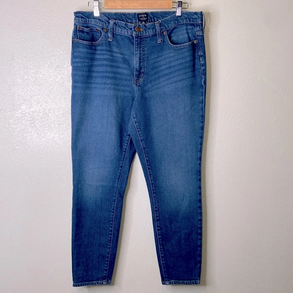 Reimaged by J.Crew Plus Size High-rise Medium Wash Skinny Jeans 3165